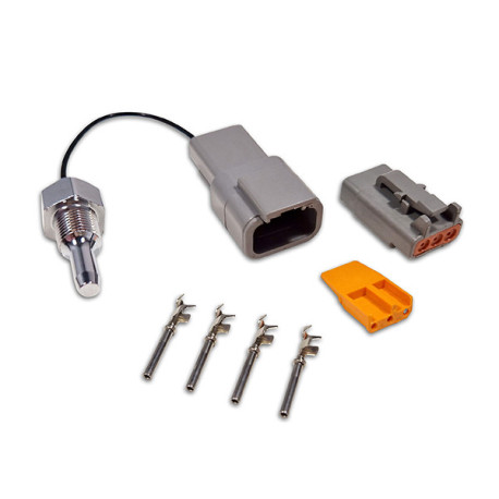 CANCHECKED display Senzor CANchecked NTC01 - senzor de temperatură NTC cu DTM04-3P, rezistență integrată și fișă de conectare | race-shop.ro