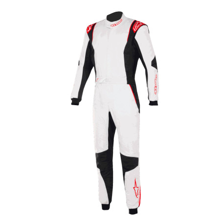 Combinezoane Alpinestars combinezon FIA GP Tech V4, White/Black/Red | race-shop.ro