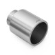 Ornament cu o ieșire RM Motors satin ornament evacuare din oțel inoxidabil KPZS 89mm, intrare 50mm | race-shop.ro