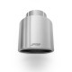 Ornament cu o ieșire RM Motors satin ornament evacuare din oțel inoxidabil KSZS 89mm, intrare 63,5mm | race-shop.ro