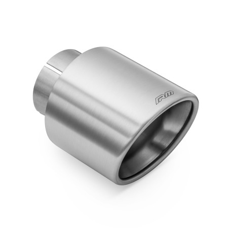 Ornament cu o ieșire RM Motors satin ornament evacuare din oțel inoxidabil KSZS/DK 89mm, intrare 50mm | race-shop.ro