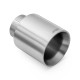 Ornament cu o ieșire RM Motors satin ornament evacuare din oțel inoxidabil KPCS/DS 101mm, intrare 50mm | race-shop.ro