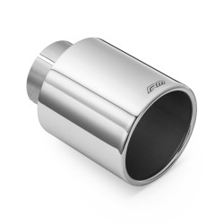 RM Motors ornament evacuare lustruit din oțel inoxidabil KPZP 101mm, intrare 76mm