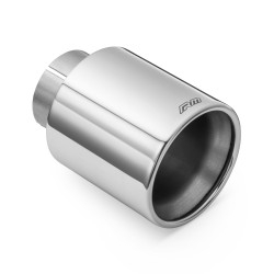 RM Motors ornament evacuare lustruit din oțel inoxidabil KPZP/DK 76mm, intrare 63,5mm