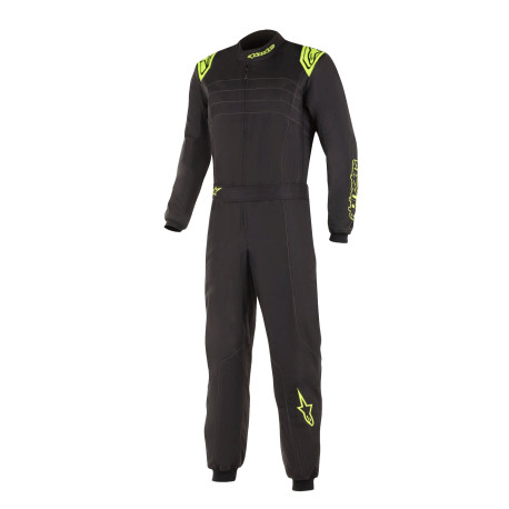Combinezoane Alpinestars combinezon FIA KMX-9 V3, Black/Yellow Fluo | race-shop.ro