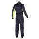 Combinezoane Combinezon de karting cu omologare CIK-FIA ALPINESTARS KMX-9 V3 Graphic 3, negru/galben/fluo | race-shop.ro
