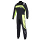 Combinezoane Combinezon de karting cu omologare CIK-FIA ALPINESTARS KMX-9 V3 Graphic 3, negru/galben/fluo | race-shop.ro