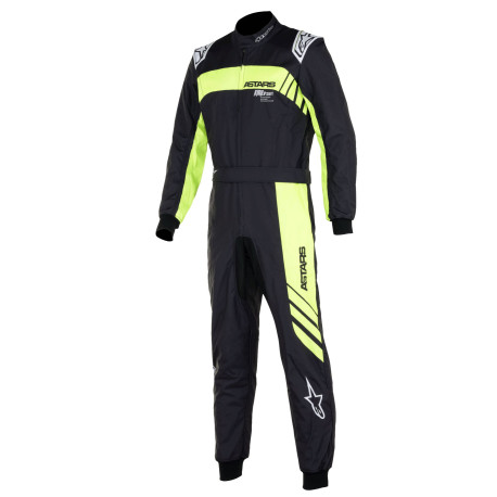 Combinezoane Alpinestars combinezon FIA KMX-9 V3 Graphic 3, Black/Yellow Fluo | race-shop.ro
