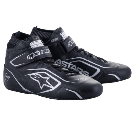 Încălțăminte Pantofi de curse FIA Alpinestars Tech-1 T V3, Black/Silver | race-shop.ro