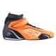 Încălțăminte Pantofi de curse FIA Alpinestars Tech-1 T V3, Orange Fluo/Black/White | race-shop.ro