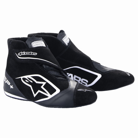 Încălțăminte Pantofi de curse FIA Alpinestars SP + Shoes N, Black/White | race-shop.ro