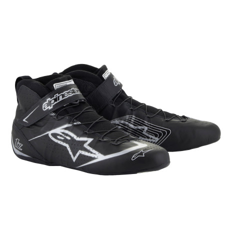 Încălțăminte Pantofi de curse FIA Alpinestars Tech-1 Z V3, Black/Silver | race-shop.ro