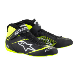 Pantofi de curse FIA Alpinestars Tech-1 Z V3, Black/Yellow Fluo
