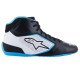 Încălțăminte Încălțăminte Alpinestars Tech-1 K Start V2, Black/White/Lite Blue | race-shop.ro