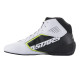 Încălțăminte Încălțăminte Alpinestars Tech-1 K Start V2, White/Black/Yellow Fluo | race-shop.ro