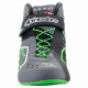 Încălțăminte Încălțăminte Alpinestars Tech-1 KX V2, Black/Dark Gray/Green Fluo | race-shop.ro