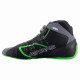 Încălțăminte Încălțăminte Alpinestars Tech-1 KX V2, Black/Dark Gray/Green Fluo | race-shop.ro