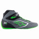Încălțăminte Încălțăminte Alpinestars Tech-1 KX V2, Black/Dark Gray/Green Fluo | race-shop.ro