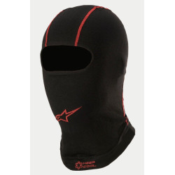 Cagulă de karting Alpinestars KX V2 SUMMER, negru/roșu