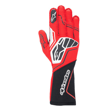 Mănuși Mănuși de curse Alpinestars Tech-1 ZX V4 cu FIA, Black/Red | race-shop.ro