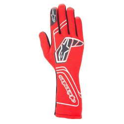Mănuși de curse Alpinestars Tech-1 Start V4 cu FIA, Red