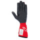 Mănuși Mănuși de curse Alpinestars Tech-1 Race V4 cu FIA, Alb/roșu | race-shop.ro