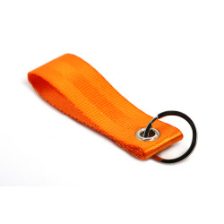 Breloc cu curea pentru centura de siguranță - portocaliu