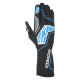 Mănuși de curse Alpinestars Tech-1 KX V4 cu FIA, Negru/albastru