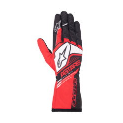 Mănuși de curse pentru tineret Alpinestars Tech-1 K Race S V2 Corporate, Roșu/negru