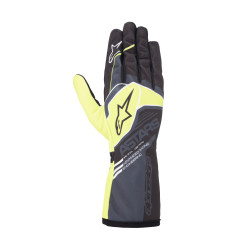Mănuși de curse pentru tineret Alpinestars Tech-1 K Race S V2 Corporate, Antracit/Lime