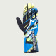 Mănuși Mănuși de cursă Alpinestars Tech-1 K Race V2 Competition, Galben Fluo/albastru/alb | race-shop.ro