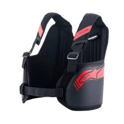 Alipnestars Bionic Protecție pentru coaste S/L, Negru/roșu