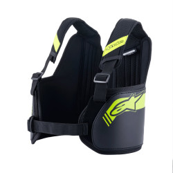 Alipnestars Bionic Protecție pentru coaste S/L, Fluo negru/galben