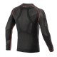 Lenjerie Alpinestars Ride Tech V2 Top maneca lunga vara, Negru/roșu | race-shop.ro
