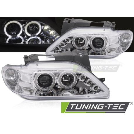 Iluminare auto CITROEN XSARA 97-00 ANGEL EYES CHROME | race-shop.ro