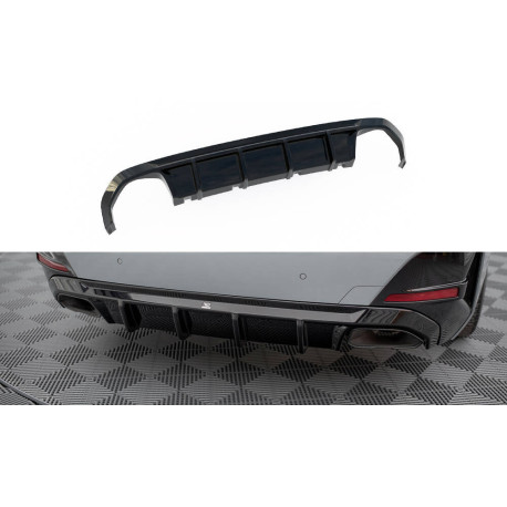 Body kit și tuning vizual MAXTON DESIGN difuzor bară spate pentru BMW M440i Gran Coupe G26 (evacuare 2+2) | race-shop.ro