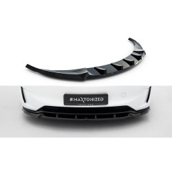 MAXTON DESIGN prelungire bară față pentru Tesla Model 3 Performance Mk1 Facelift, negru lucios, V2