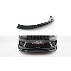 MAXTON DESIGN prelungire bară față pentru Jeep Grand Cherokee Trailhawk Mk5, negru lucios