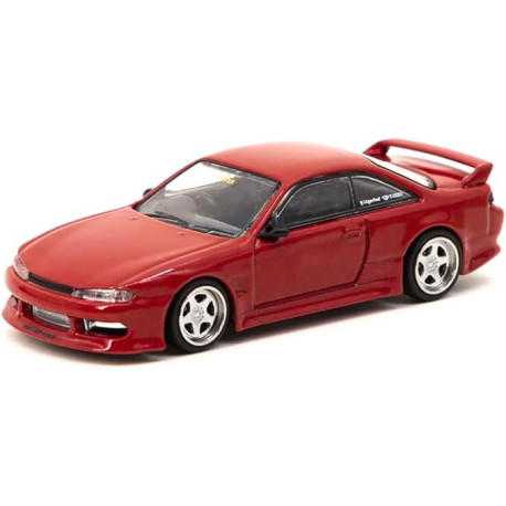 Car models Tarmac Works - Nissan Silvia S14 Vertex | Red Metallic | race-shop.ro