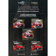Car models Tarmac Works 1/64 - Mitsubishi Lancer GSR Evolution II | Rouge + Cartes à Collectionner | race-shop.ro