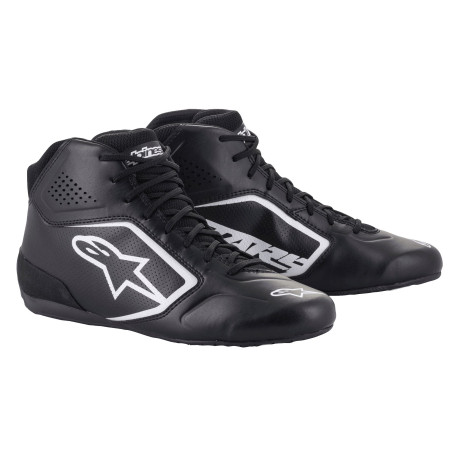 Încălțăminte Pantofi de curse Alpinestars Tech-1 K Start V2, Negru/alb | race-shop.ro