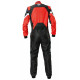 Combinezoane Costum de curse CIK-FIA OMP KS-3X ART negru/rosu | race-shop.ro