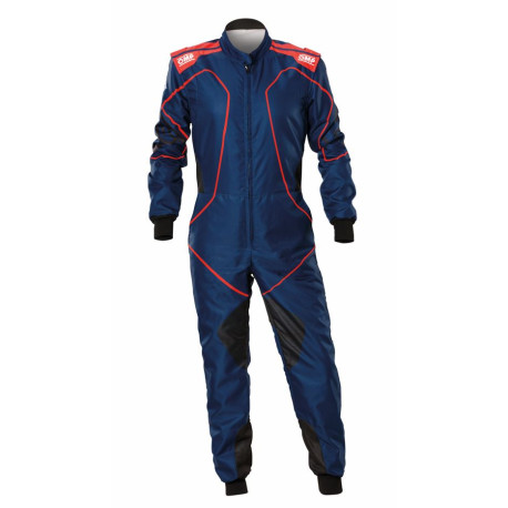 Combinezoane Costum curse copii CIK-FIA OMP KS-3X ART STYLE2 albastru/rosu | race-shop.ro