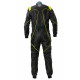 Combinezoane Costum curse copii CIK-FIA OMP KS-3X ART STYLE2 negru/galben fluo | race-shop.ro