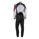 Combinezoane Costum de curse CIK-FIA OMP KS-3X, gri/negru | race-shop.ro