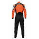 Combinezoane Costum de curse CIK-FIA OMP KS-3X, negru/portocaliu fluo | race-shop.ro