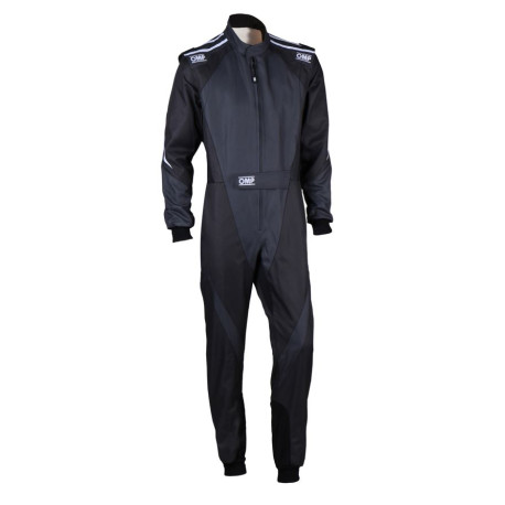 Combinezoane Costum de curse pentru copii CIK-FIA OMP KS-3X, negru/antracit | race-shop.ro