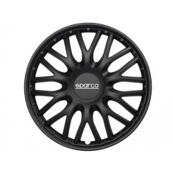 Capace roți SPARCO ROMA - 16" (negru) DETERIORAT