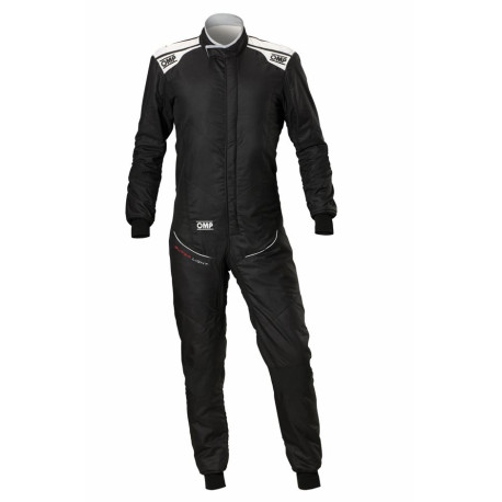 Combinezoane Combinezon cu omologare FIA OMP TECNICA SuperLight, negru/argintiu | race-shop.ro