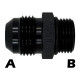 Reducție exterior / exterior Reducție AN10 la AN6 cu inel O - exterior/exterior | race-shop.ro